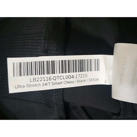 NWOT Quince Mens Ultra Stretch 24/7 Smart Chino Pants Black 32X34 Solid Neutral - Picture 5 of 11